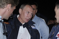 Приехал Путин, стройка пела и плясала