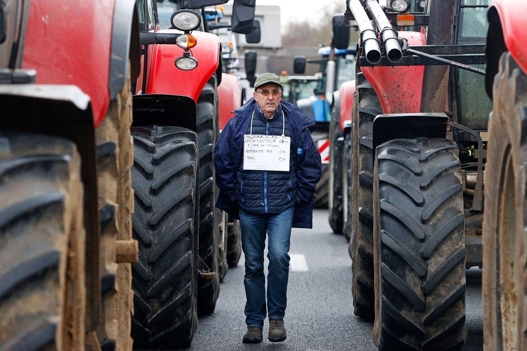 Бастующие фермеры  Франции сравнили свой протест  с революцией.
