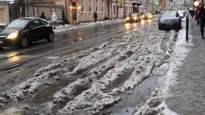 Ситуация на дорогах Петербурга рискует ухудшиться с грядущими морозами