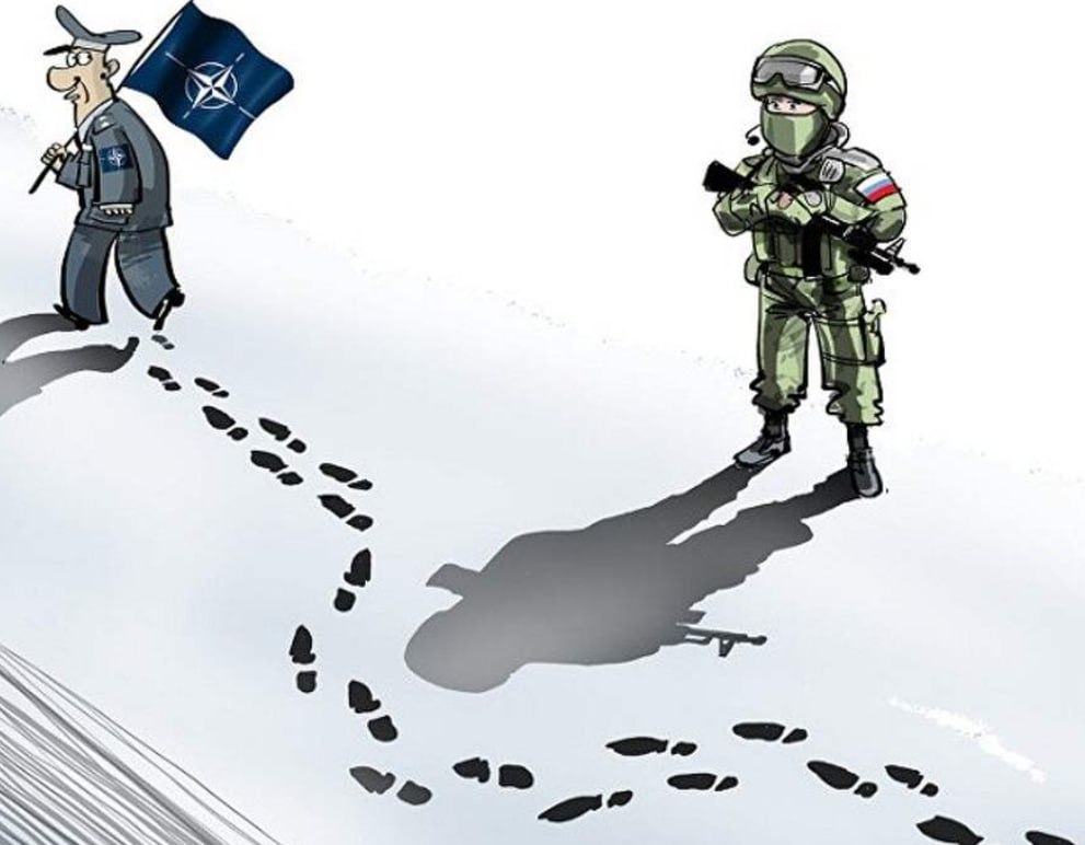 НАТО боится расширения России военным путем