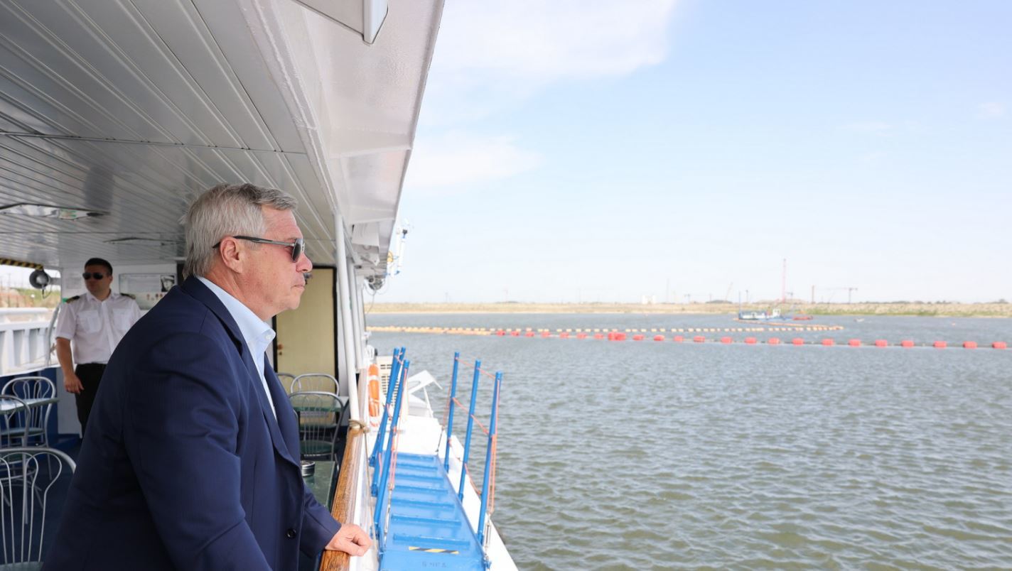 Багаевский гидроузел на Дону готов почти на 60%. 25380.jpeg