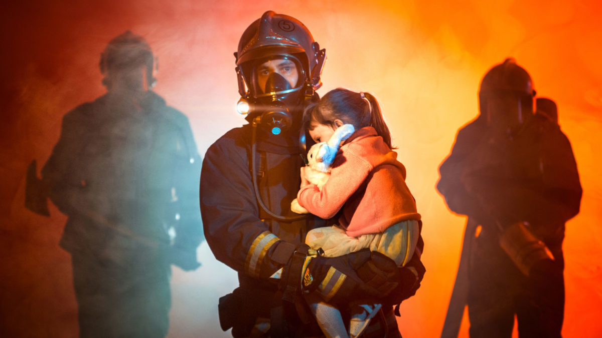 В Воскресенске соседи вытащили детей из огня в до прибытия пожарных