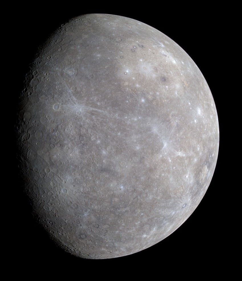 Астробиологи выявили потенциально обитаемые зоны на Меркурии