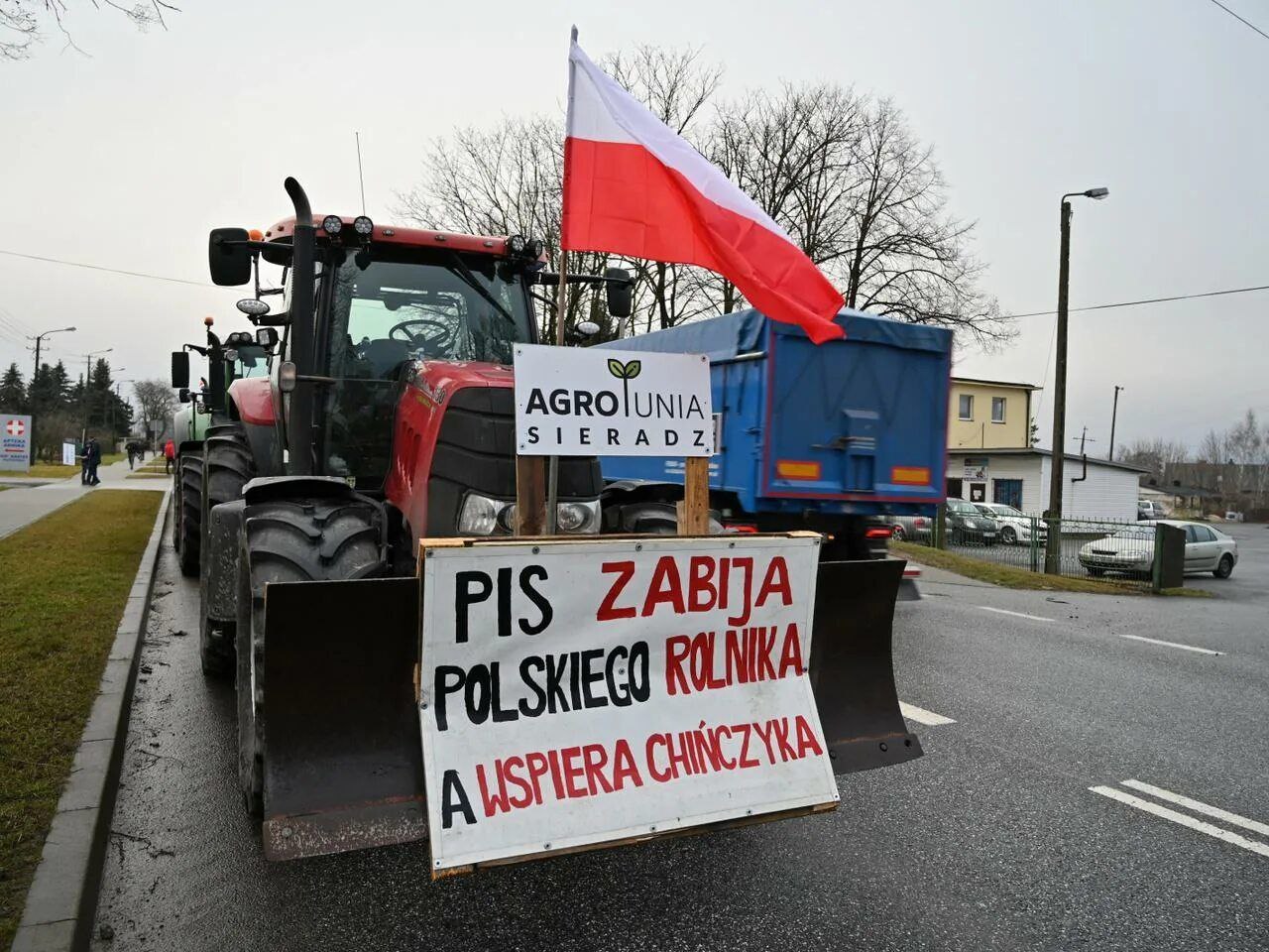 Фермеры Польши наметили от 500 до 600 протестов, забастовок и пикетов по всей стране