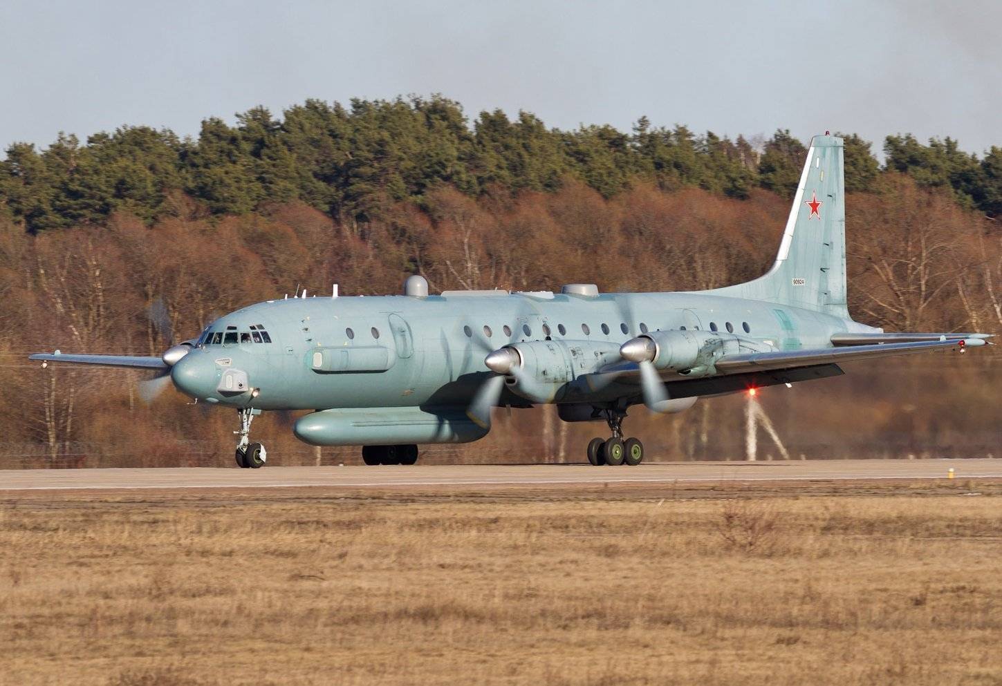 Немецкие истребители подняли по тревоге из-за российского самолета