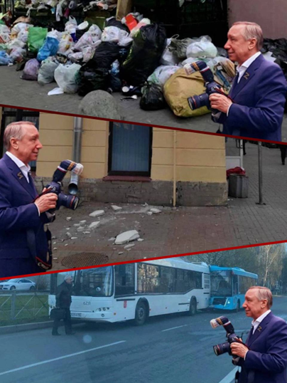 Из новой фотографии Беглова сделали мемы. 10727.png Из новой фотографии Беглова сделали мемы. 10727.png