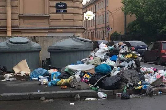 Смольный продолжает игнорировать проблему с уборкой мусора и нашествием крыс в Петербурге