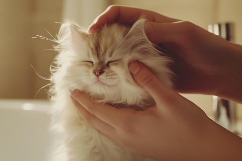 Альтернативой купанию для лёгких загрязнений могут стать специальные сухие шампуни для кошек Альтернативой купанию для лёгких загрязнений могут стать специальные сухие шампуни для кошек