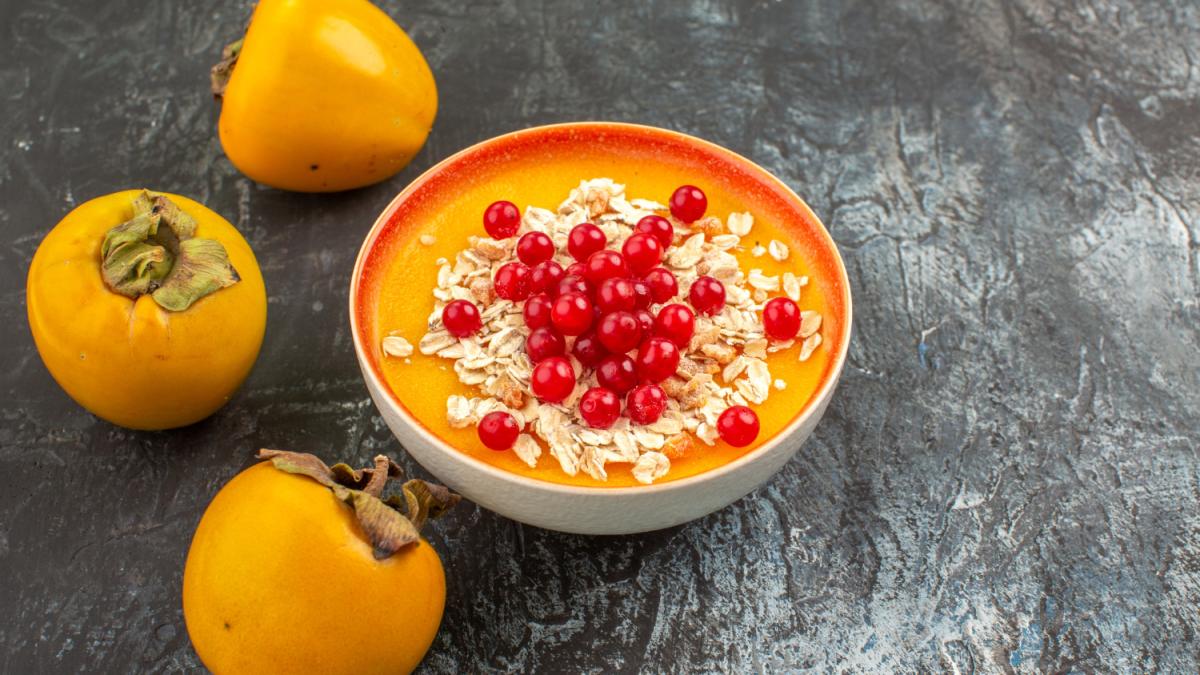 Пюре из хурмы