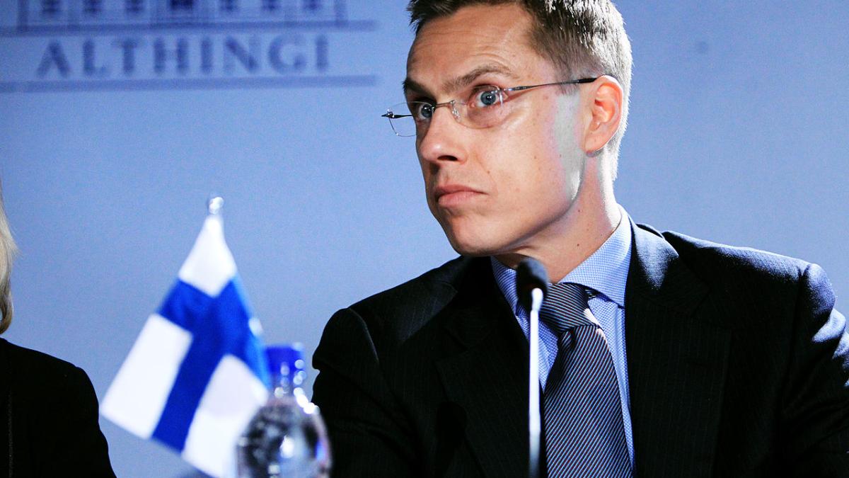 Финский президент Александр Стубб