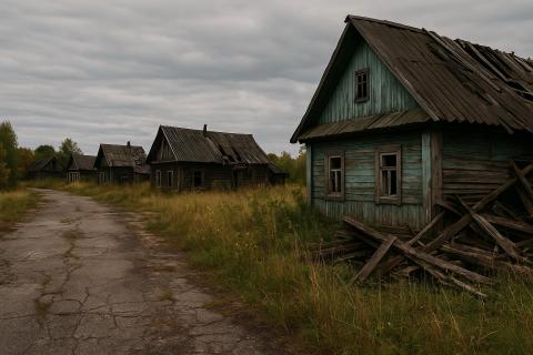 В Пермском крае упразднены 13 деревень из-за отсутствия жителей — решение Заксобрания