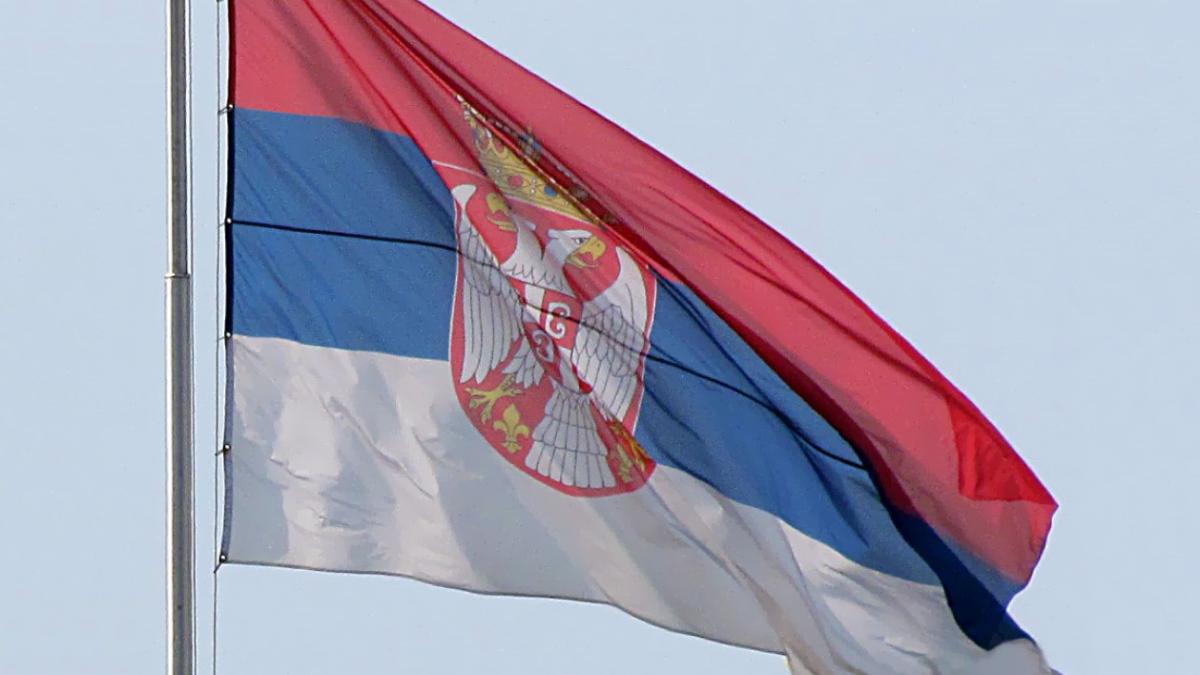 Флаг Сербии
