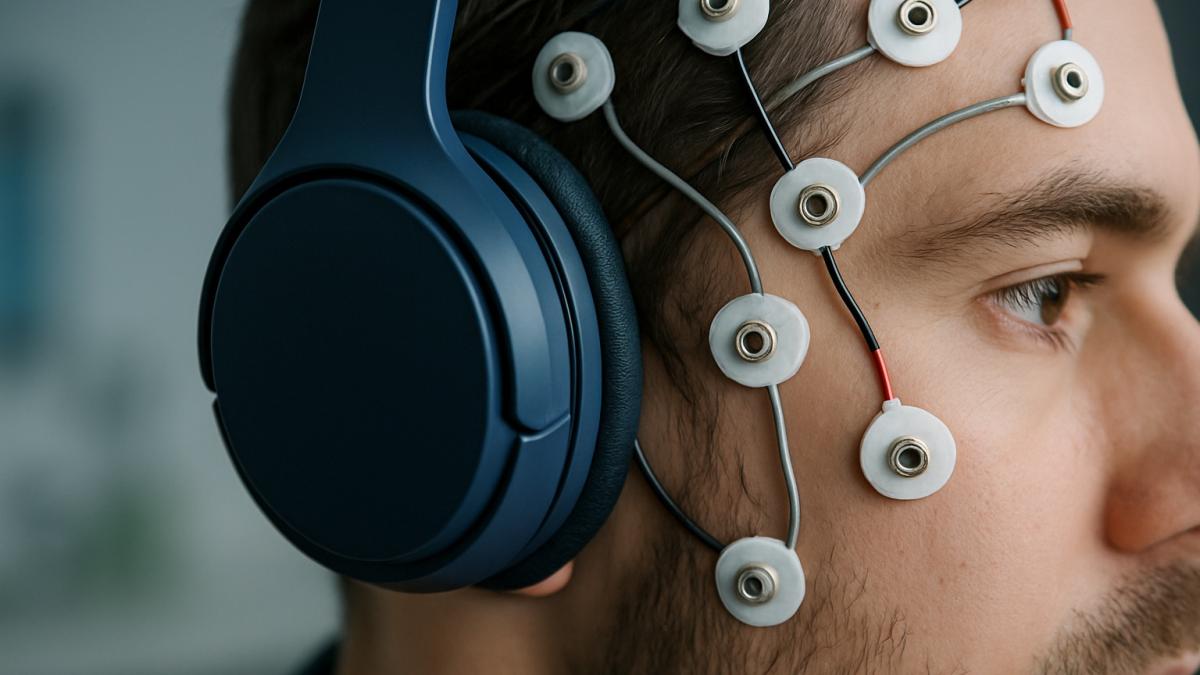 ЭЭГ-датчики и ухо
