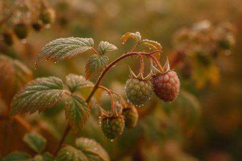 Весной обработка малиновых кустов бордоской жидкостью поможет избежать вредителей — агрономы