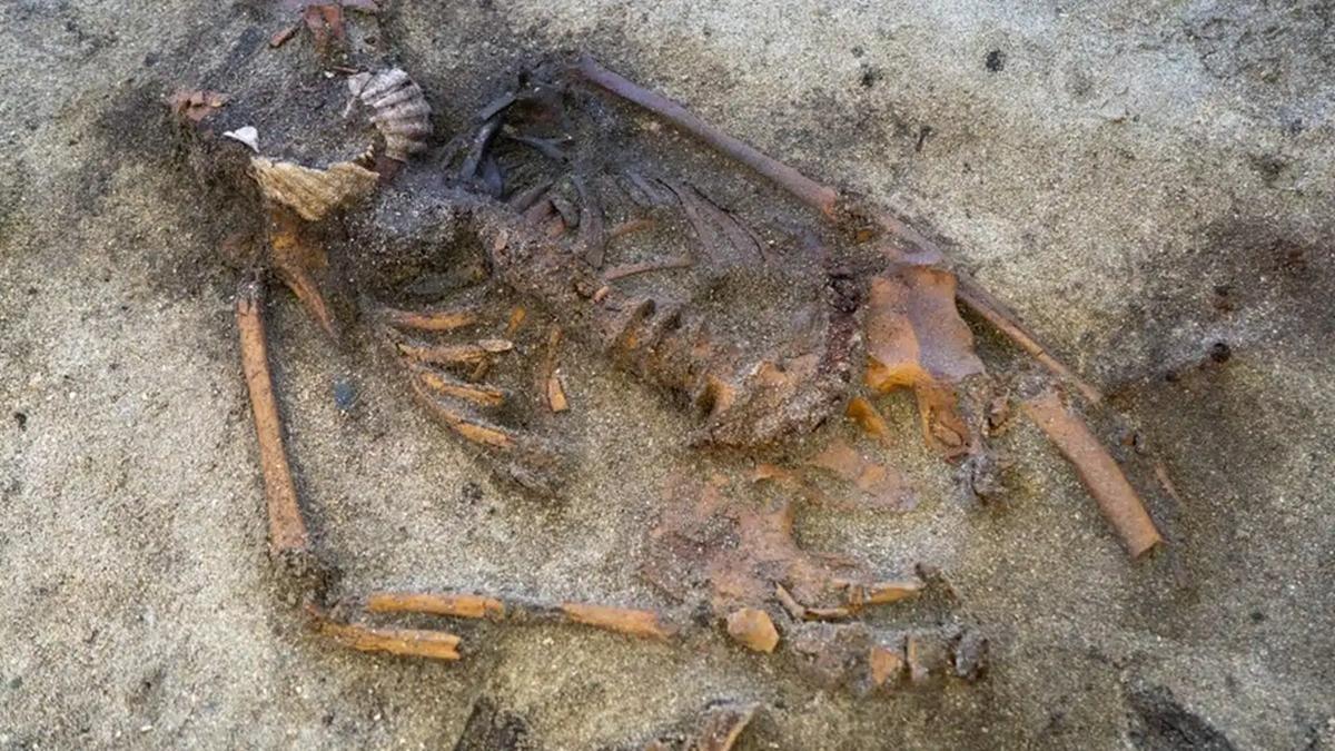 Останки женщины-викинга