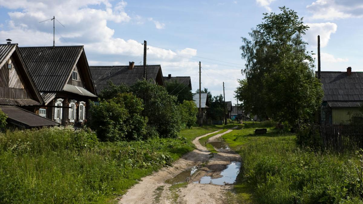 Деревенский вид