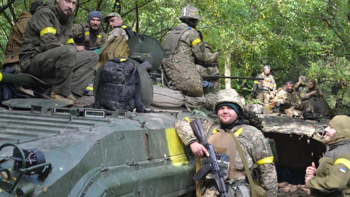 Украинские солдаты