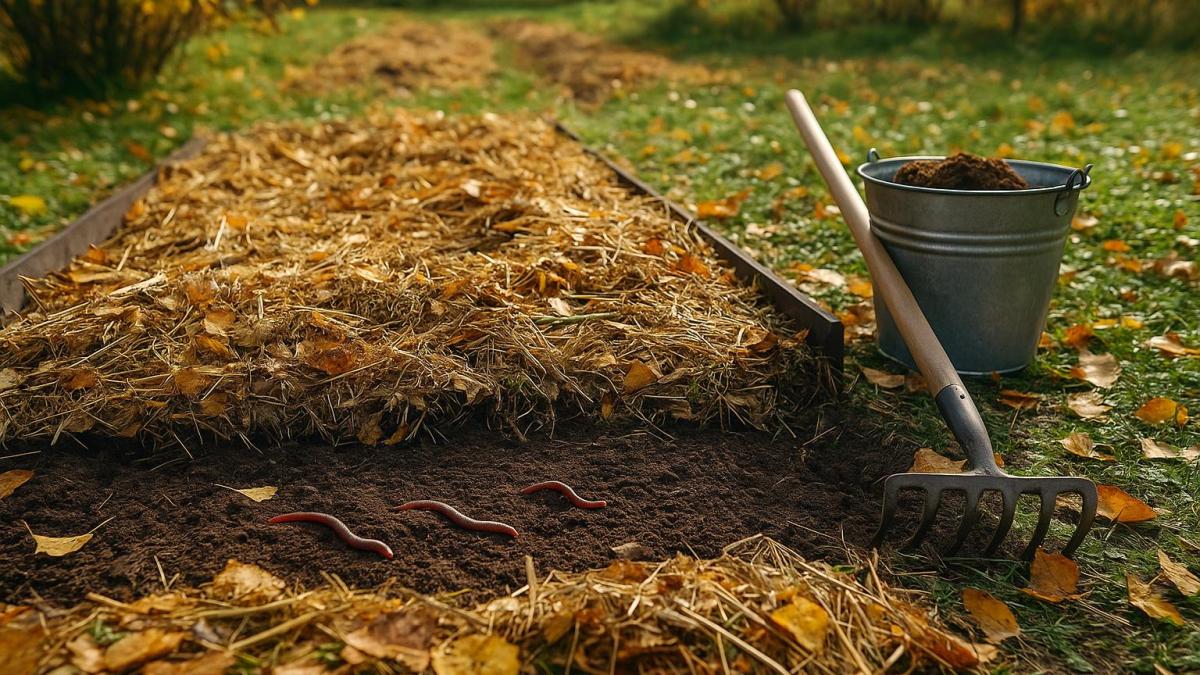 Осенний огород без перекопки