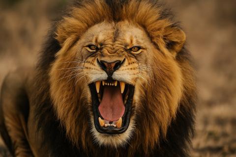 Экологи зафиксировали новый тип рыка у львов — Ecology and Evolution