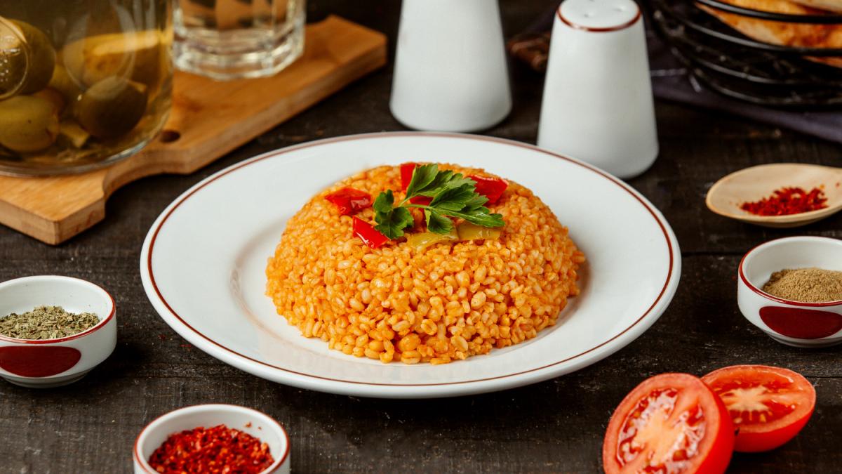 Булгур с овощами Булгур с овощами
