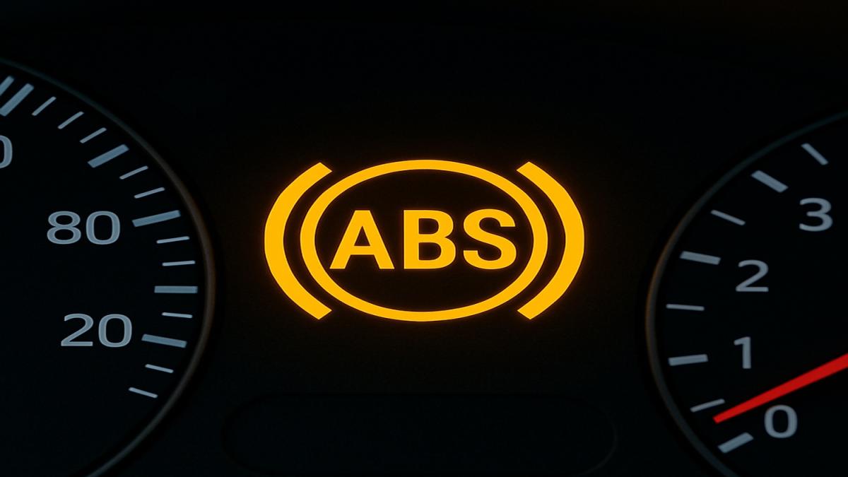 Горящий индикатор ABS Горящий индикатор ABS
