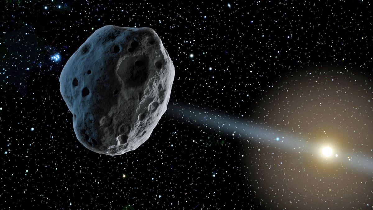 Generic image of asteroid in the Solar System