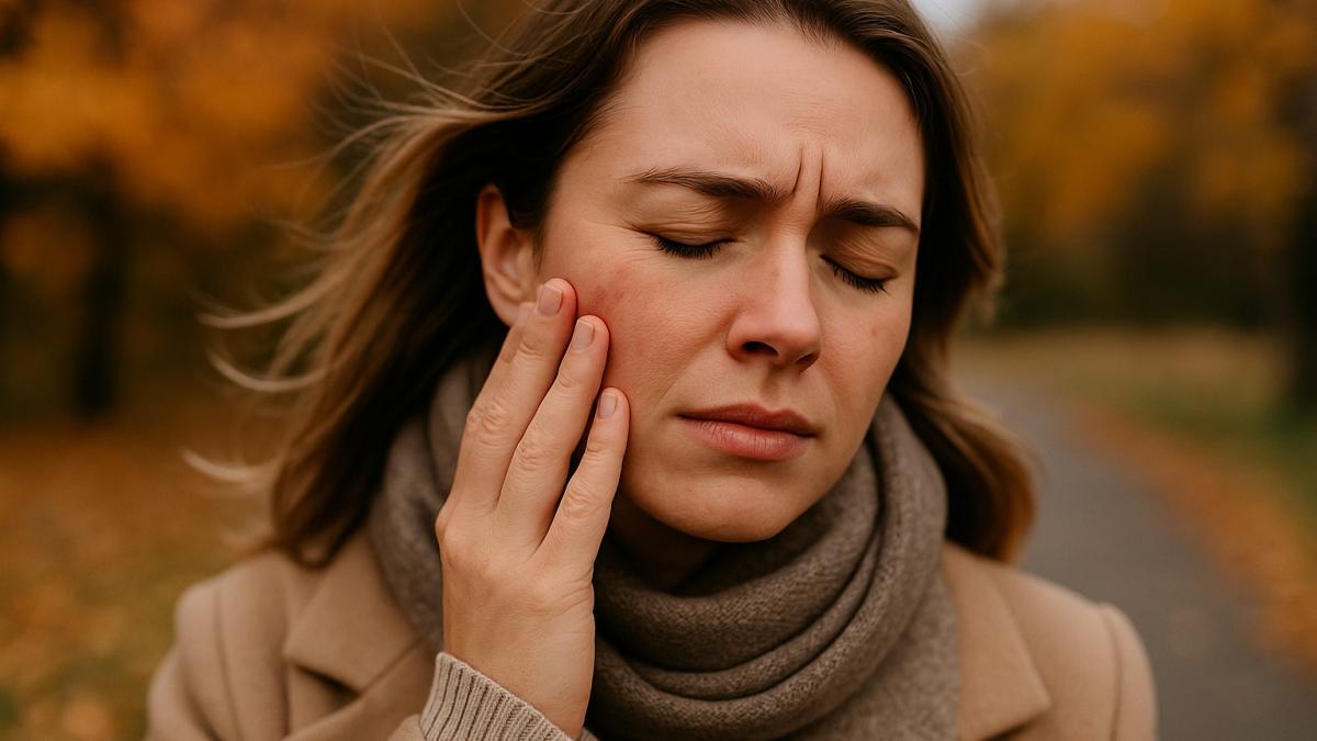 Реакция кожи на холод