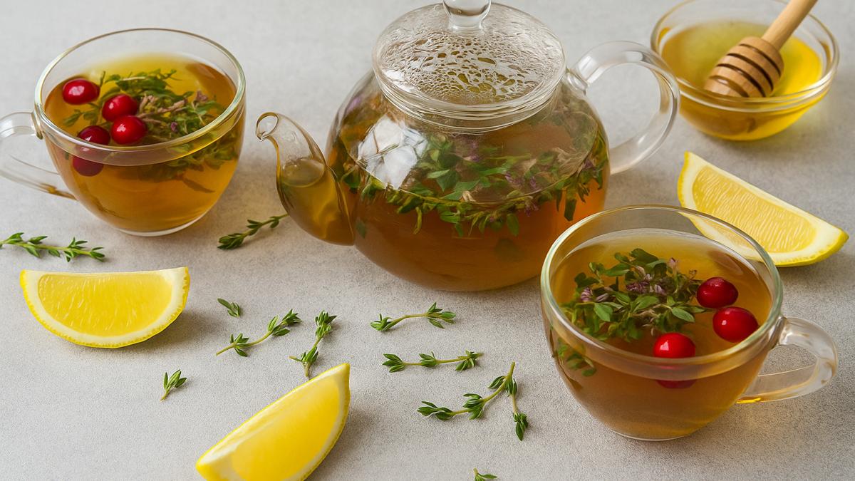 Чай из чабреца и иван-чая по-салехардски