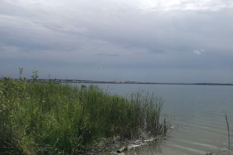 Ливень размыл набережную в центре Тюмени