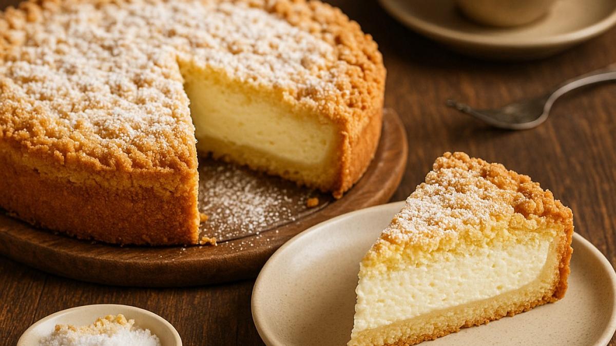 Итальянский сметанный пирог