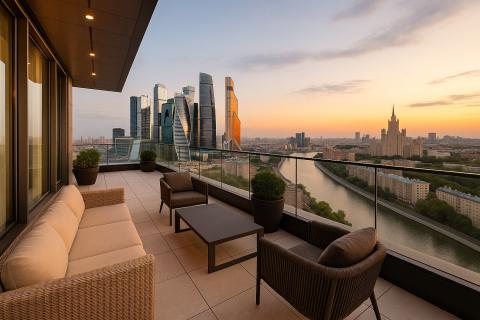 Недвижимость России бьёт рекорды стоимости благодаря элитным апартаментам Москвы и роскошным пентхаусам регионов