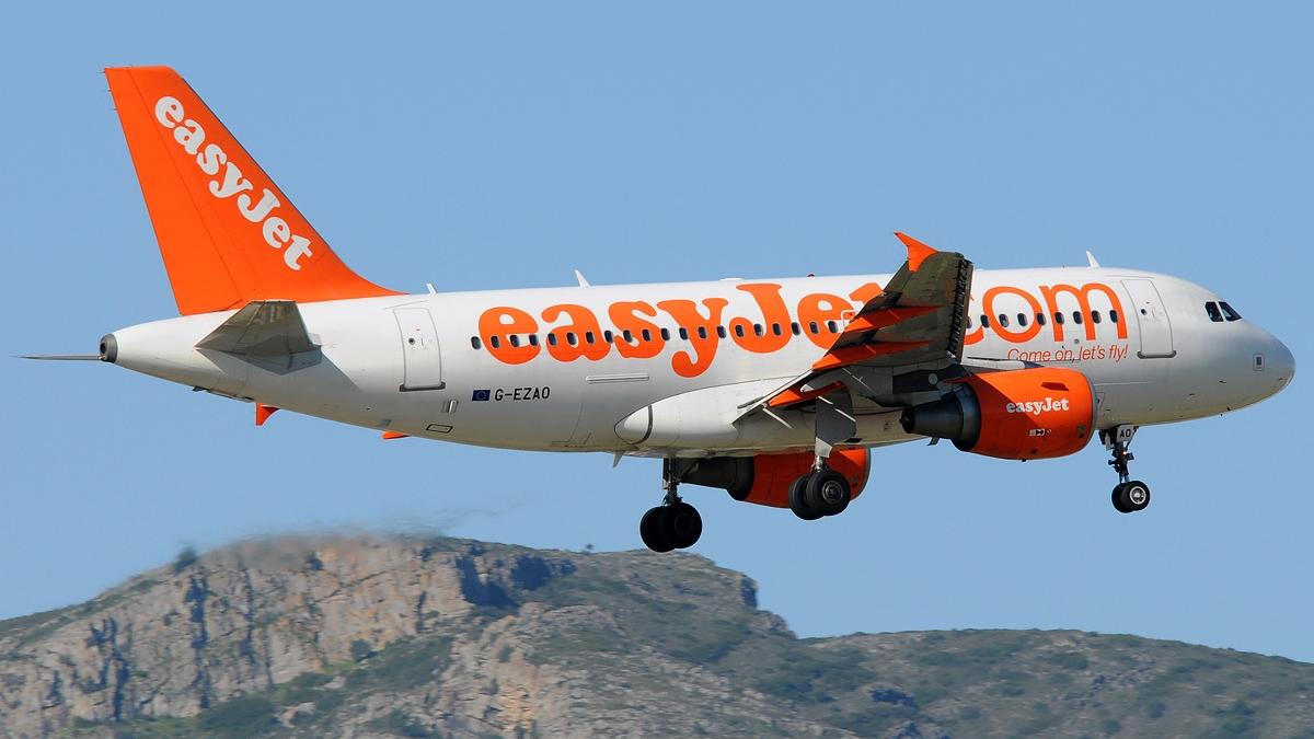 Самолет авиакомпании EasyJet