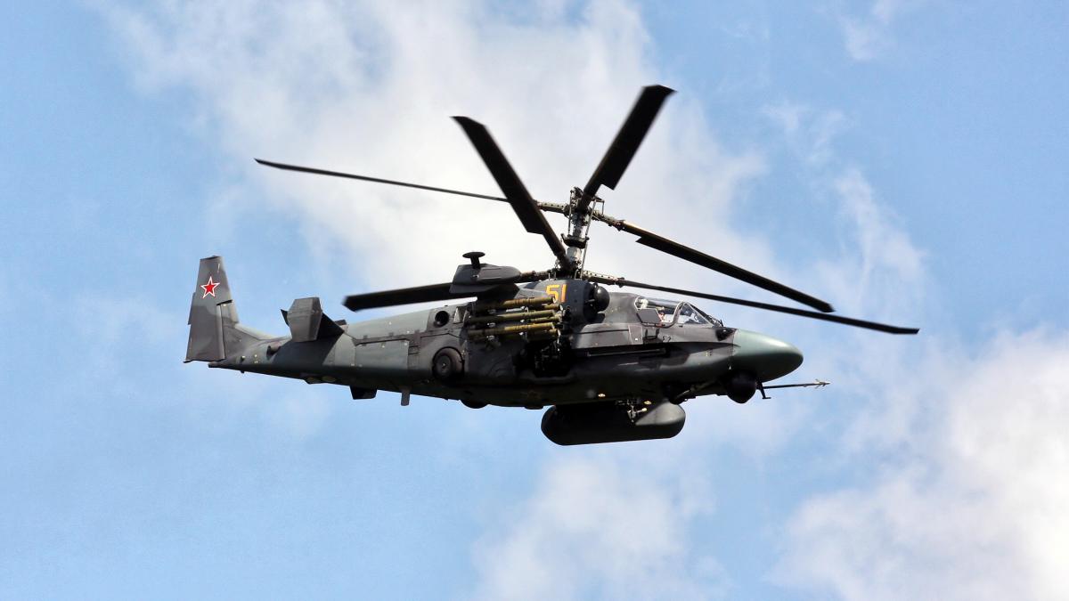 Вертолет Ka-52 Вертолет Ka-52