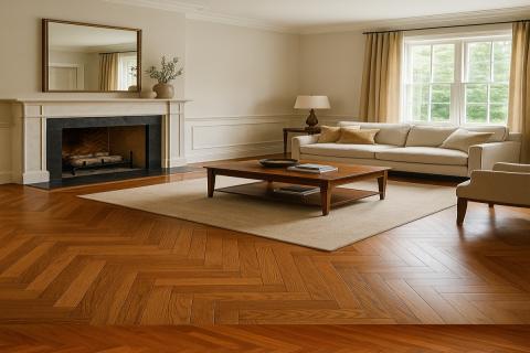 Эксперты по дизайну: покрытие ёлочка визуально расширяет небольшие кухни Эксперты по дизайну: покрытие ёлочка визуально расширяет небольшие кухни