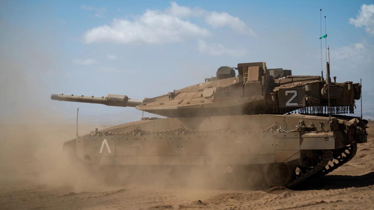Танк Merkava IV Barak Танк Merkava IV Barak