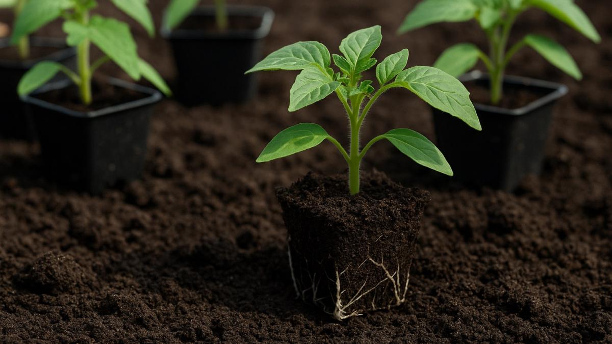 Мощная рассада в грунте Мощная рассада в грунте