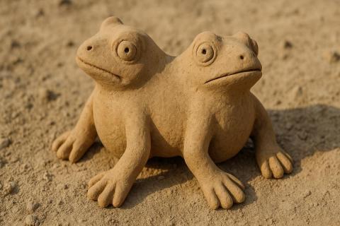 3800-летняя глиняная фигурка жабы из Перу раскрыла неожиданные факты о цивилизации Караль