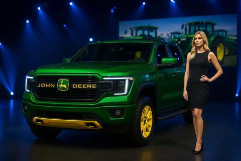 Compre Rural: новый пикап John Deere объединит функции трактора и внедорожника
