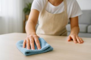 Микрофибра удерживает пыли в семь раз больше своего веса — эксперт Ронда Уилсон