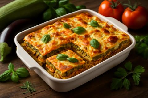 Картофельная запеканка с рыбой в духовке при температуре 180°С готовится 25-30 минут