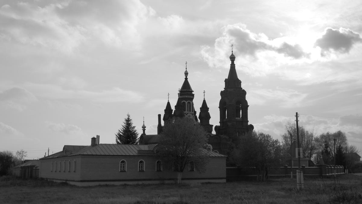 Церковь великомученицы Екатерины, Павловский Посад, село Рахманово, 1 Церковь великомученицы Екатерины, Павловский Посад, село Рахманово, 1