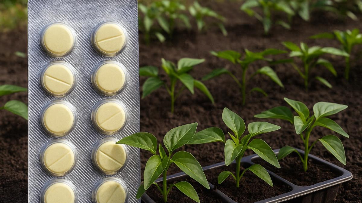 Подкормка огорода янтарной кислотой