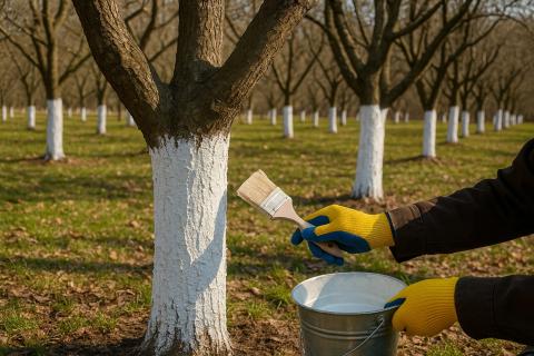 Морозобоины возникают из-за резких перепадов температур — агрономы