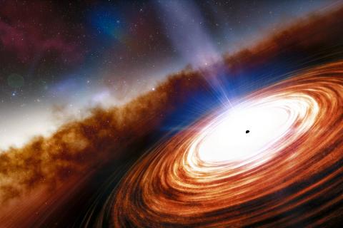NASA зафиксировало рекордную поляризацию рентгеновского излучения от одной из чёрных дыр