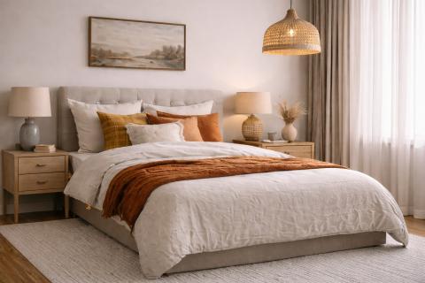 Дизайнеры интерьеров сочли серое и белое постельное бельё устаревшим — The Spruce