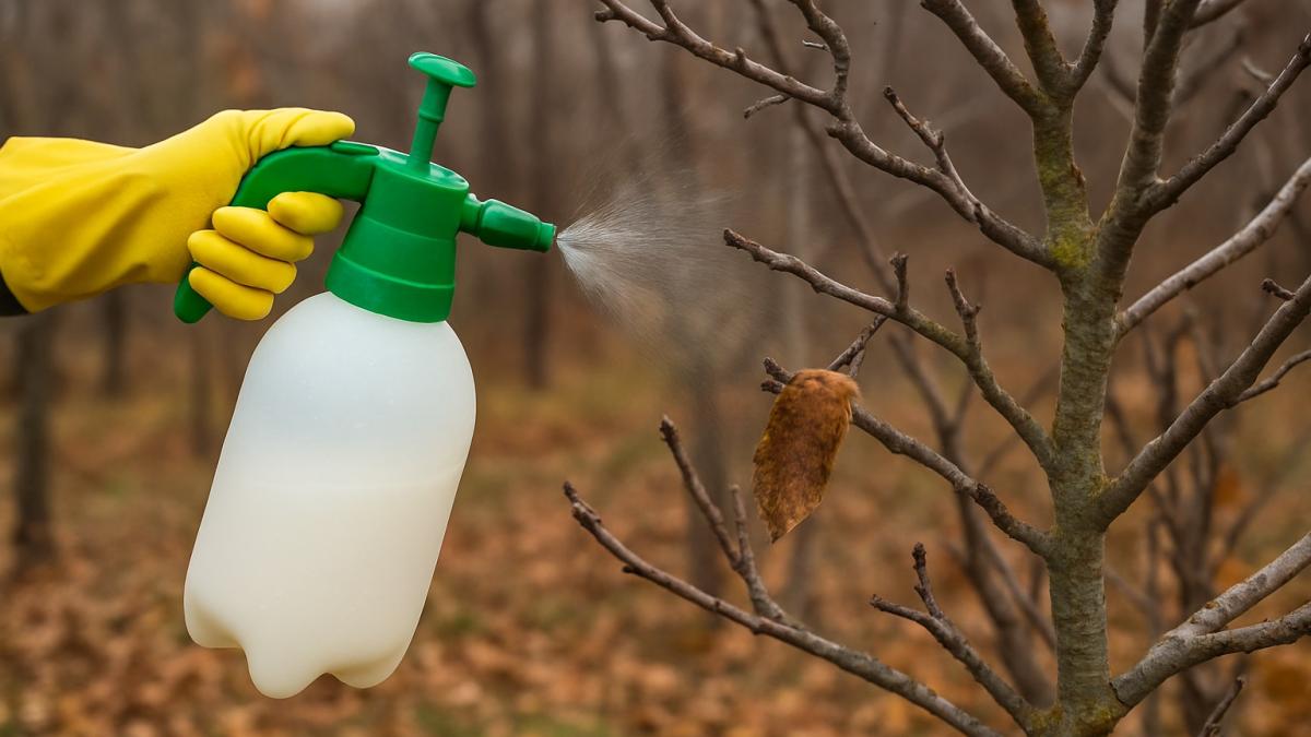 Осенняя обработка сада