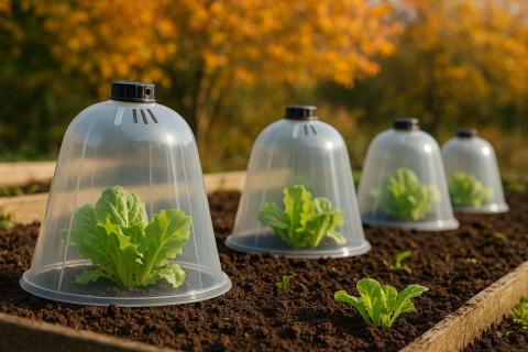 Простой пластиковый колпак способен заменить мини-теплицу и защитить рассаду от холода Простой пластиковый колпак способен заменить мини-теплицу и защитить рассаду от холода