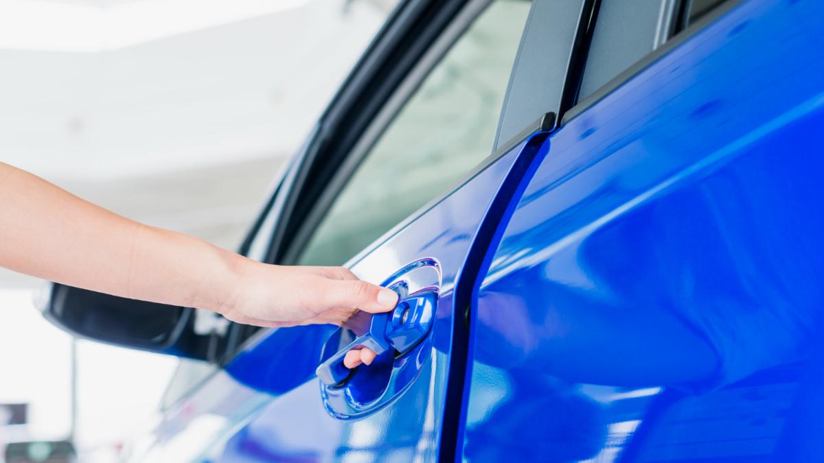 Ручная дверь автомобиля