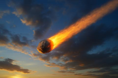 Жители Италии наблюдали медленный пролёт зелёного метеора — Passione Astronomia