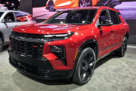 В Россию завезли обновлённый Chevrolet Traverse 2025 с турбомотором 325 л. с.
